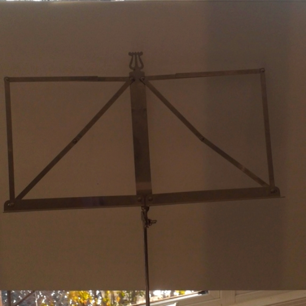 A Nickle Plate Music Stand.
